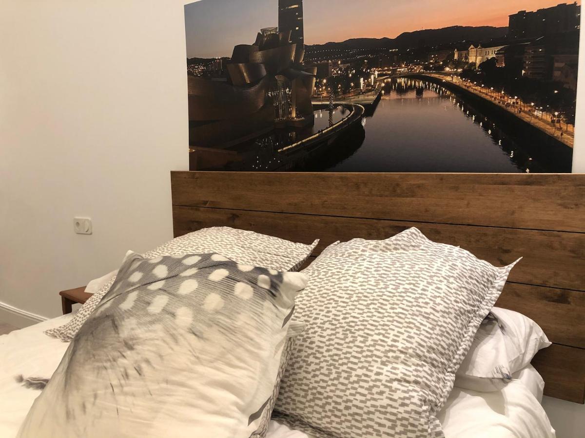 110 M2 Central Apartment In Abando Close To Guggenheim With Parking Bilbao Exterior photo