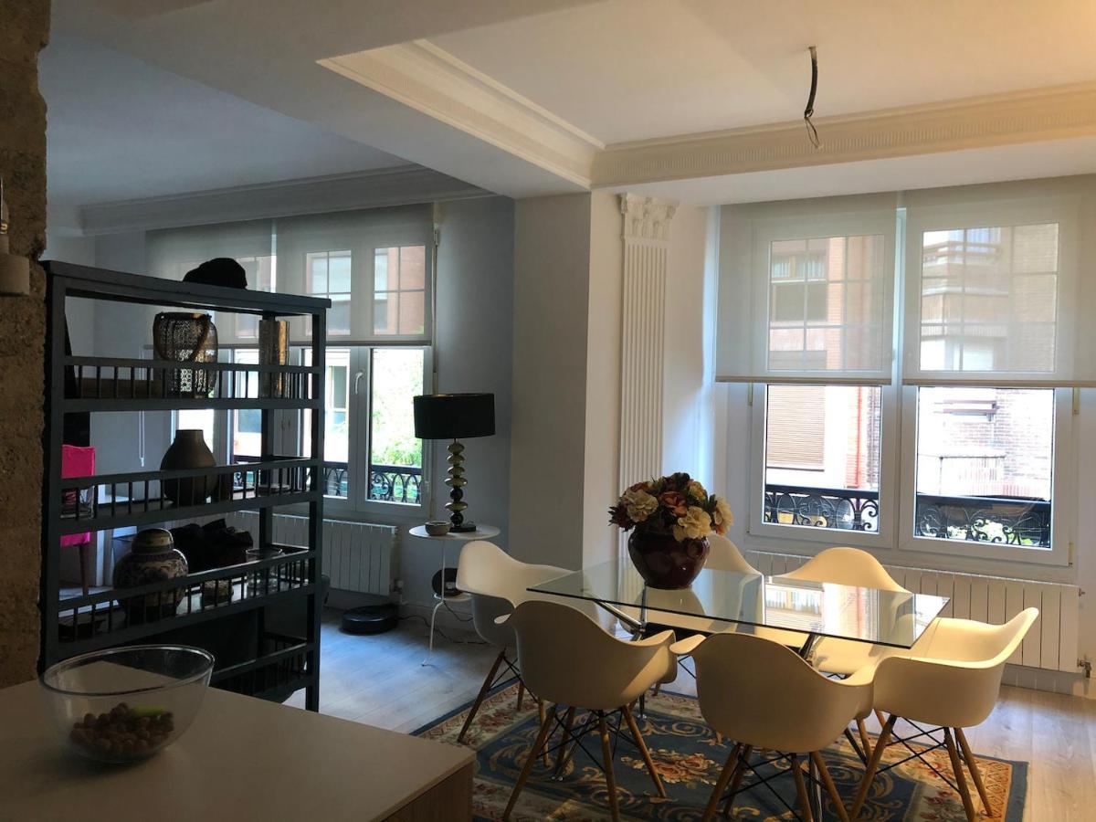 110 M2 Central Apartment In Abando Close To Guggenheim With Parking Bilbao Exterior photo