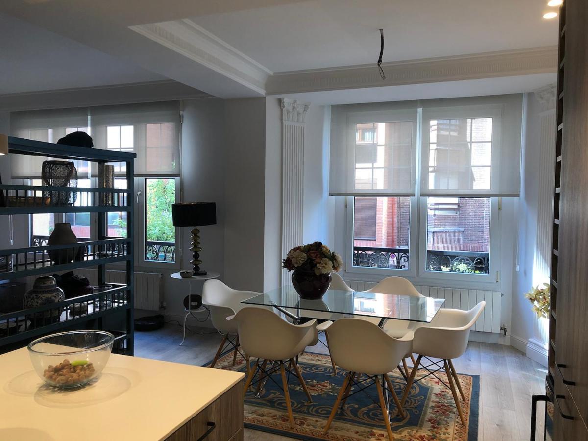 110 M2 Central Apartment In Abando Close To Guggenheim With Parking Bilbao Exterior photo
